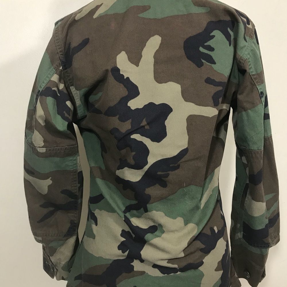 Vintage Army Style Military Jacket Superior Quality - Picture 5 of 14